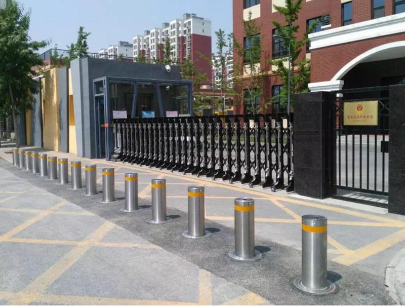 学校伸缩门应用案例